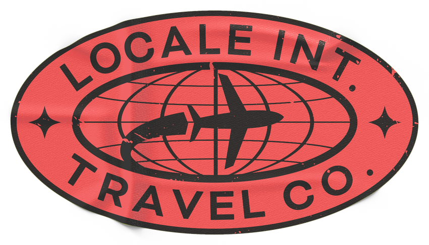 Locale International Travel Co. sticker